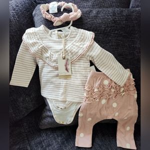 2pc Jessica Simpson Baby Set